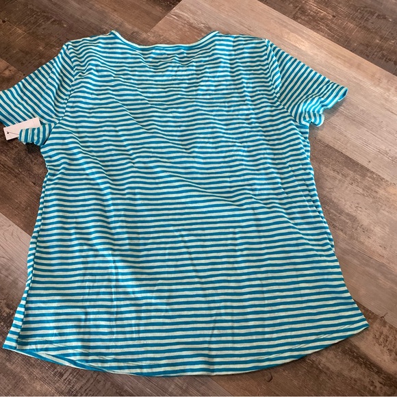 Talbots Striped Women's Top - Picture 3 of 4